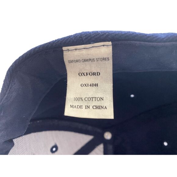 Vintage Oxford University Hat Cap Adjustable Strap Back - Picture 6 of 7